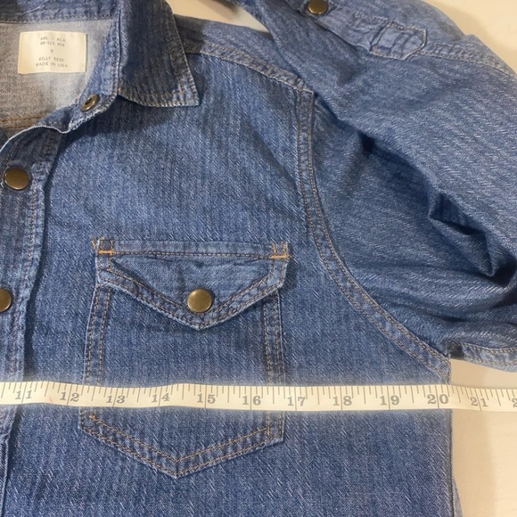 Billy Reid Blue Casual Button Down Shirt - Picture 5 of 7